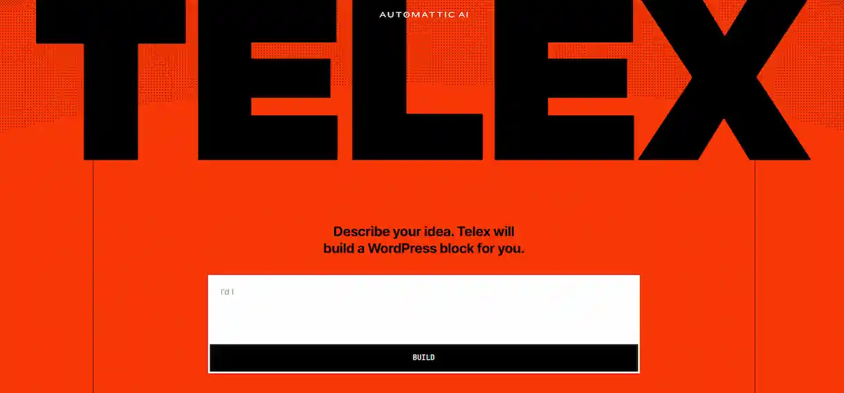 Creating WordPress blocks is easier than ever with the new Telex